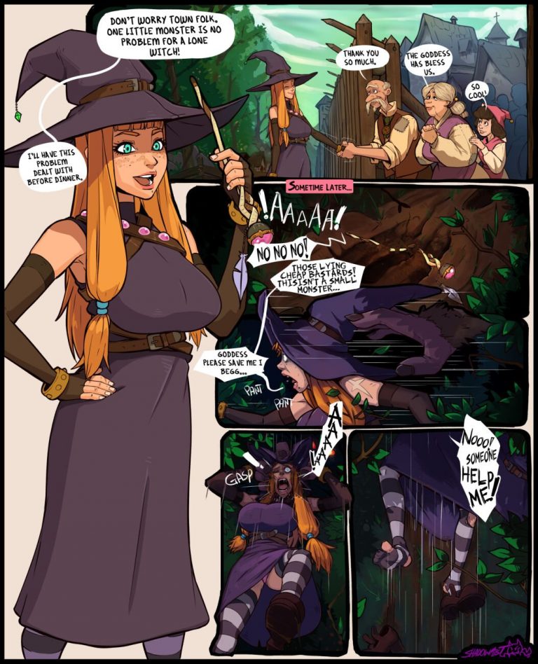hot Witch porn comic ShadowMist