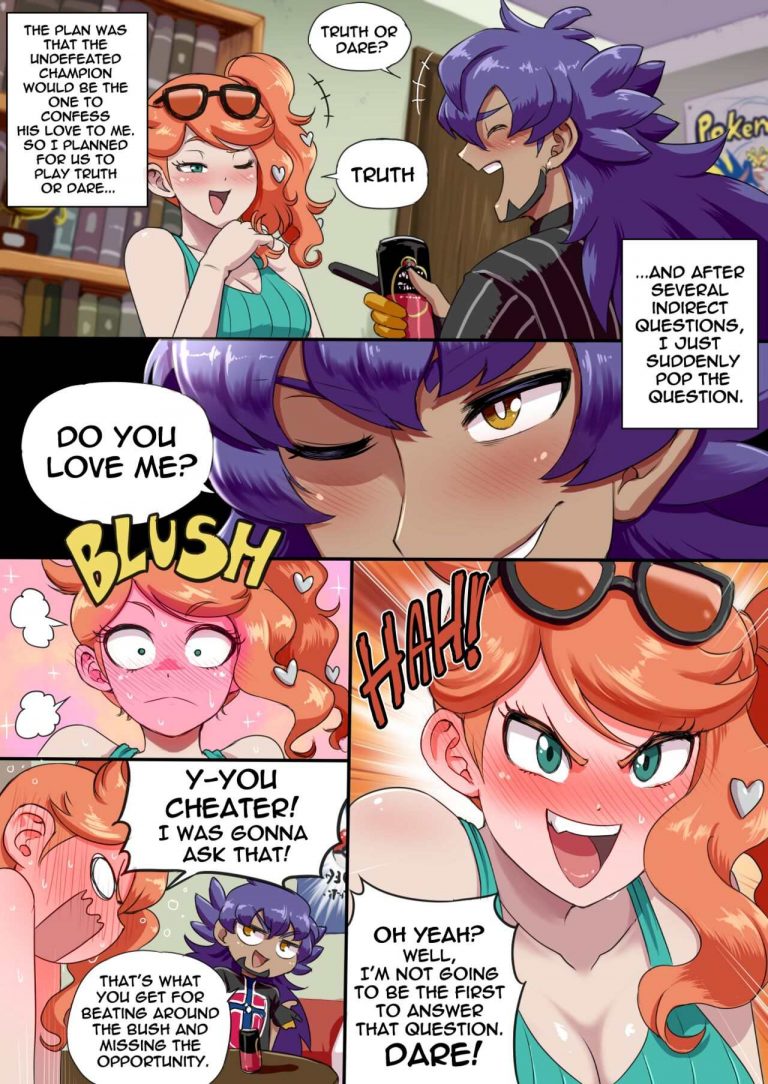 Truth or Dare Sonia Pokemon rule34 Castagno