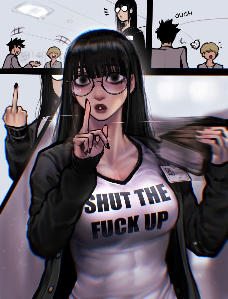 big tits librarian goth girl sylense aYaKi
