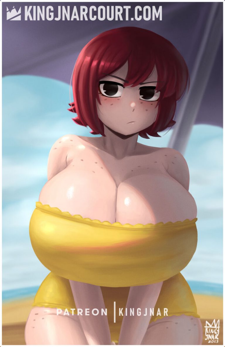 busty kim_pine titjob Beach fun with Kim Scott_Pilgrim KingJNar