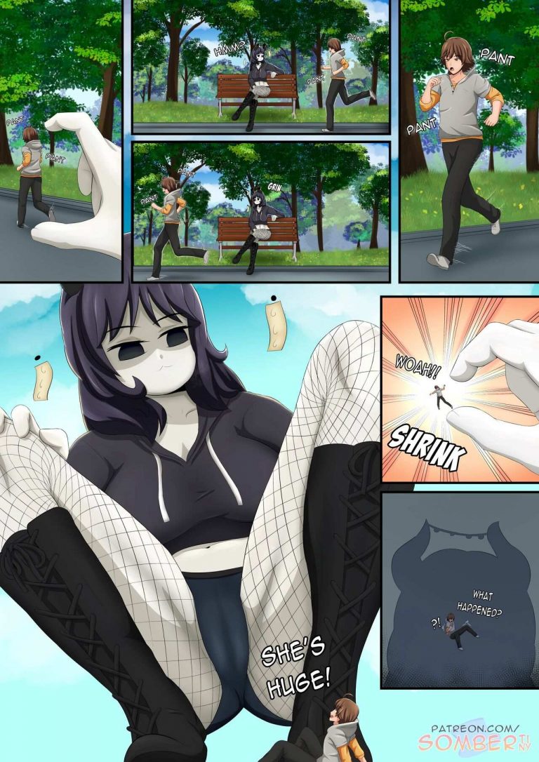shrinking anal A catch in the park Sombertiny