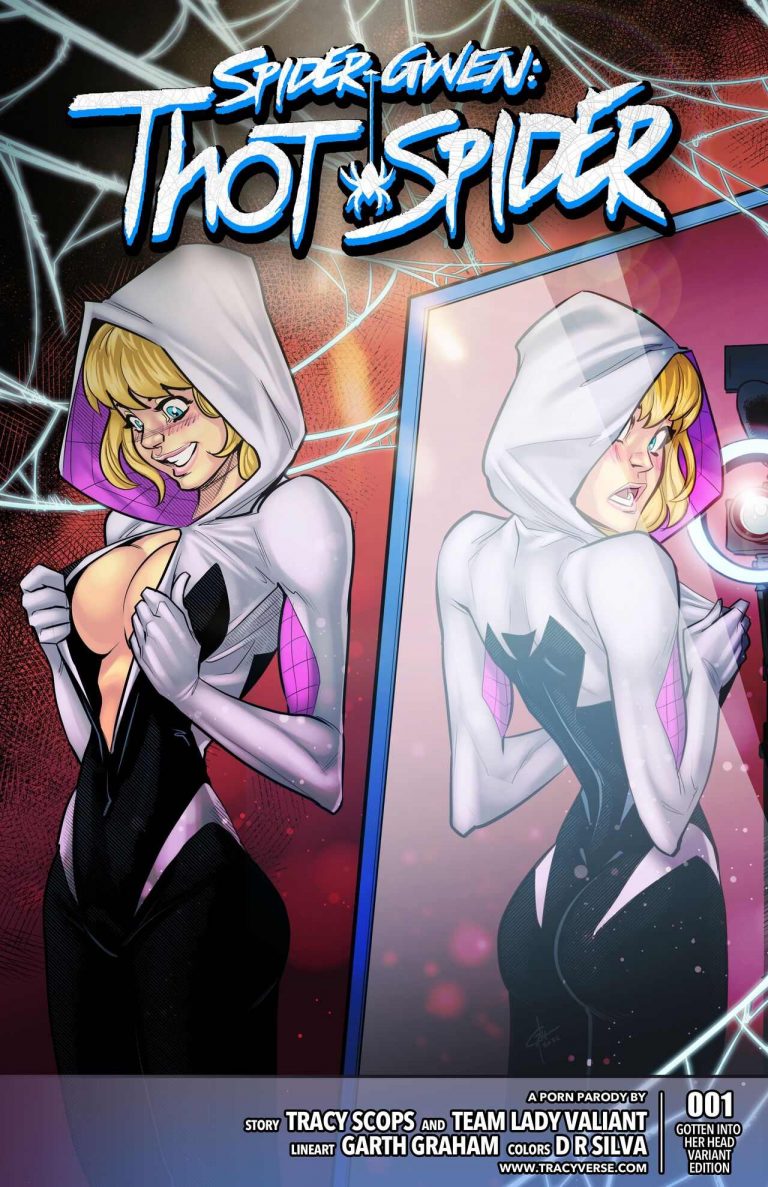 Gwen_Stacy body swap Thotspider Spider Man Tracy_scops
