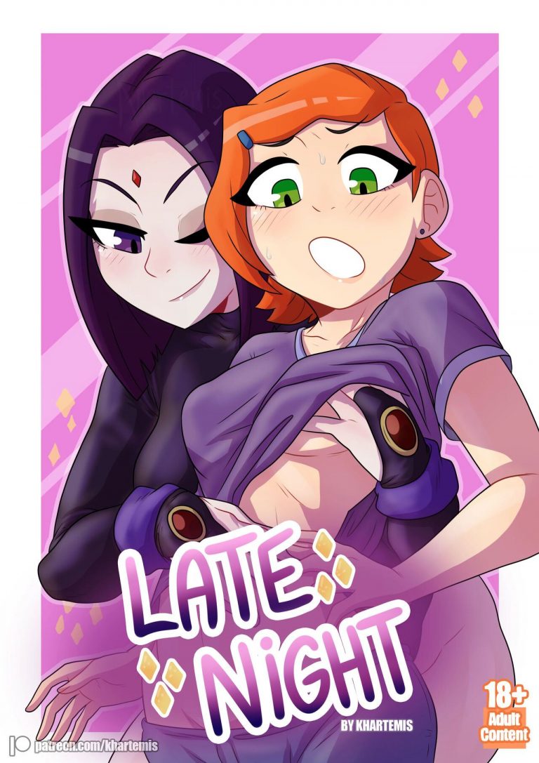 busty raven yuri sex with gwen_tennyson Late Night Khartemis
