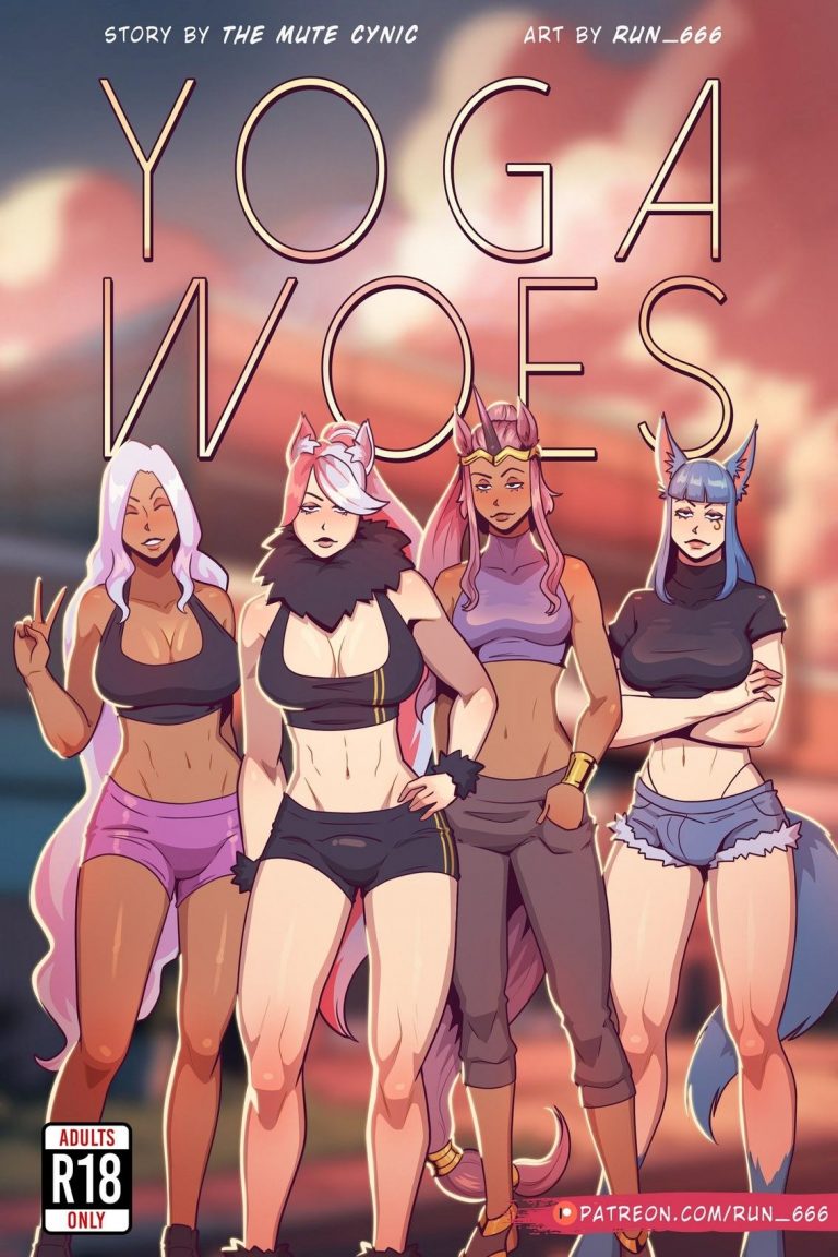 futa kemonomimi girls Yoga Woes run_666