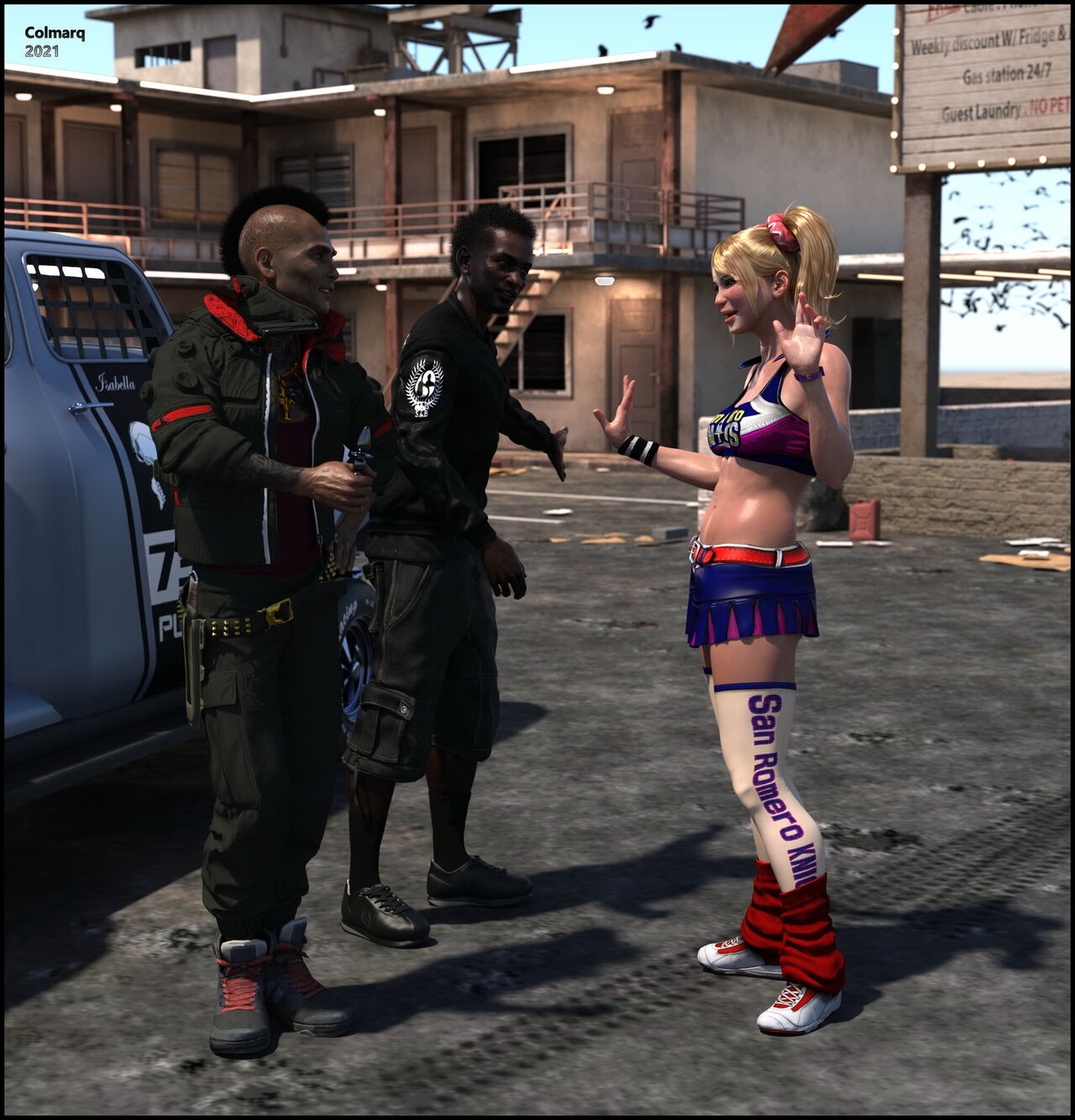 Juliet Starling Colmarq Comics Army