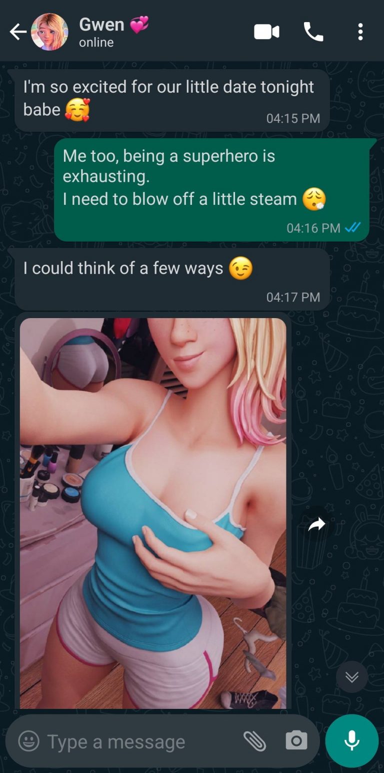 slutty Spider Gwen fucks with miles dad Eskandart
