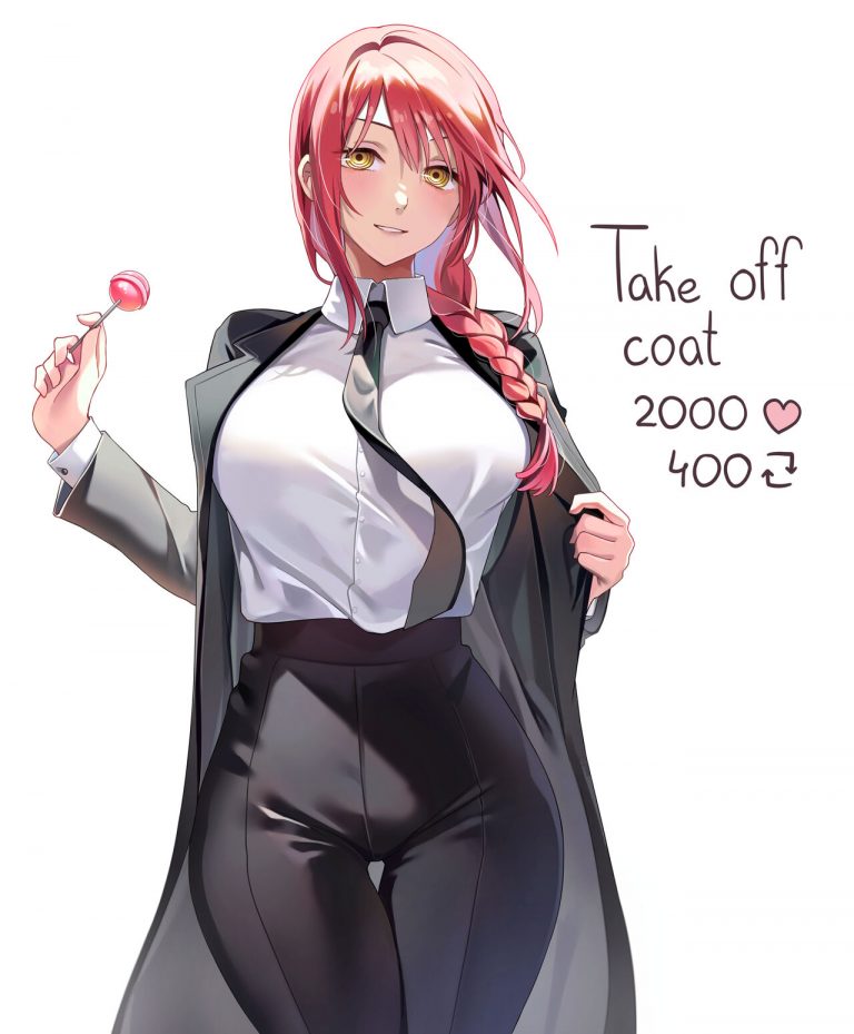 Makimas Strip Game Chainsaw_Man Machulanko
