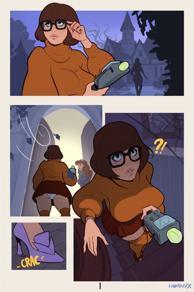 big tits Velma and Daphnes spooky night Scooby Doo Hornyx