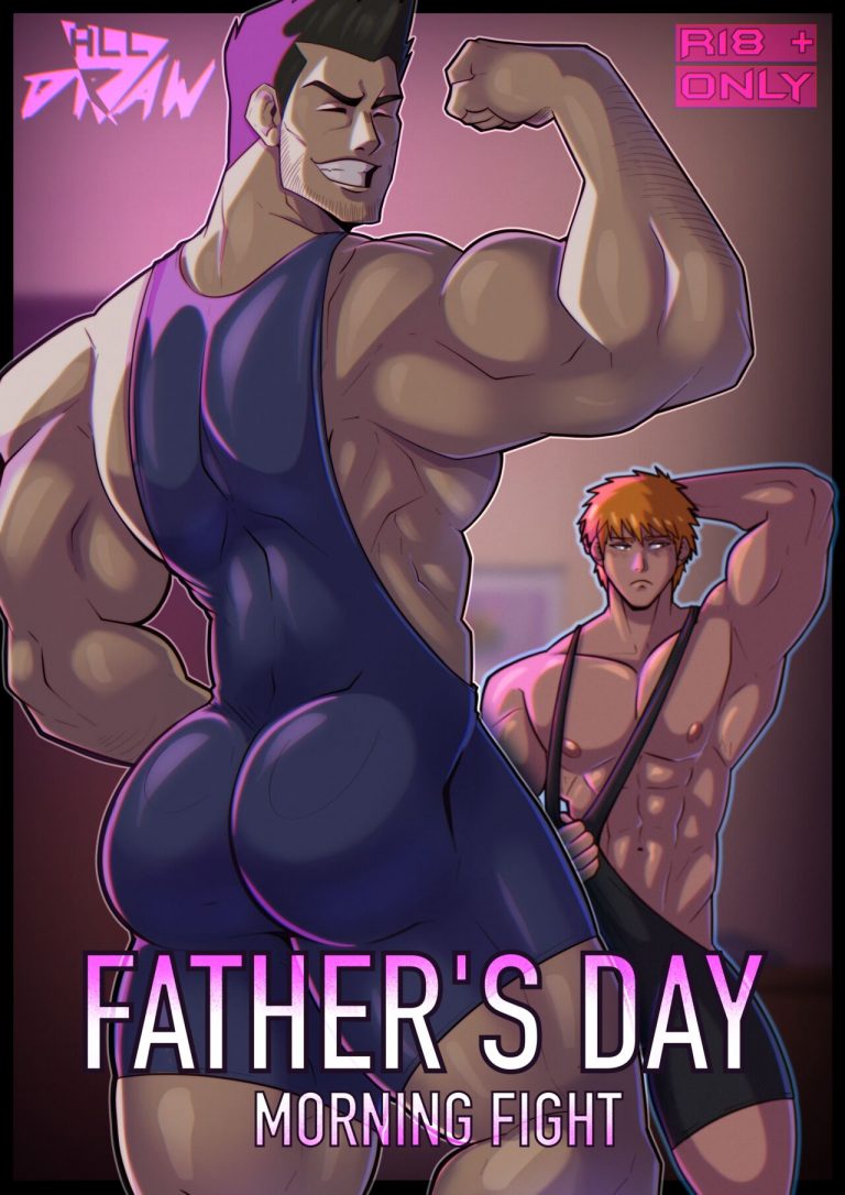 Ichigo_Kurosaki fucks his dad Isshin Bleach Fathers Day Morning Fight all_draw