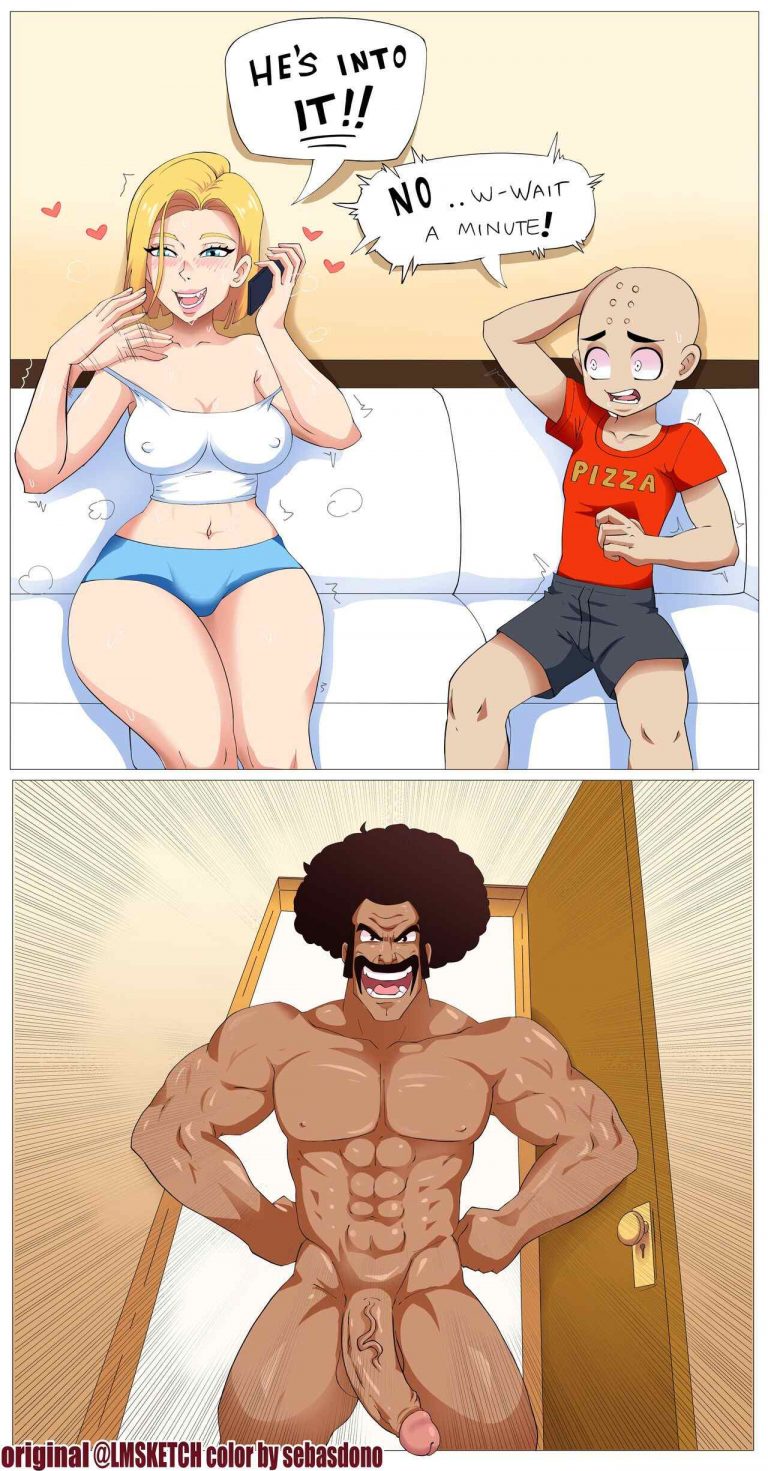 big tits Android 18 NTR mister satan dbz Legoman