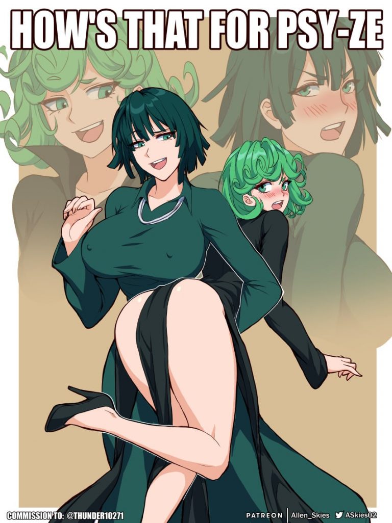 yuri sex Jigoku_no_fubuki Senritsu_no_tatsumaki One_Punch_Man TSFSingularity