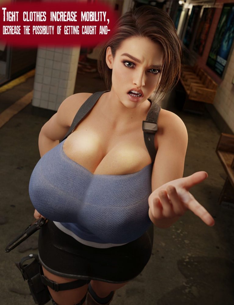 big tits Jill_valentine Jill Titflop Sekai