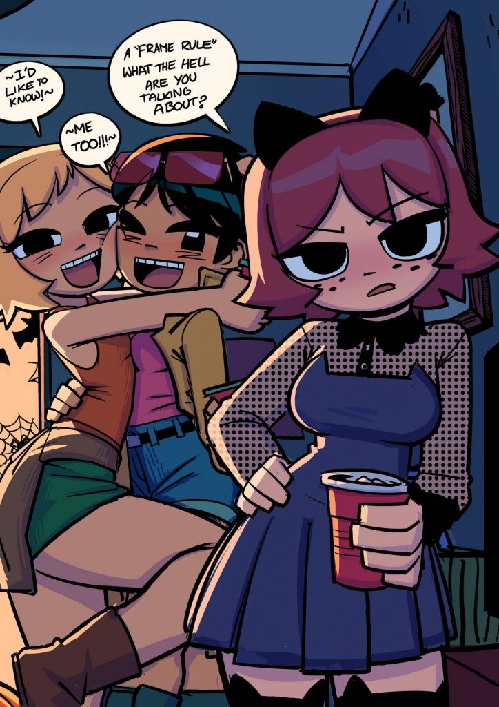 creampie with slutty Kim_pine Halloween Set Scott_Pilgrim TwoSipsofBleach