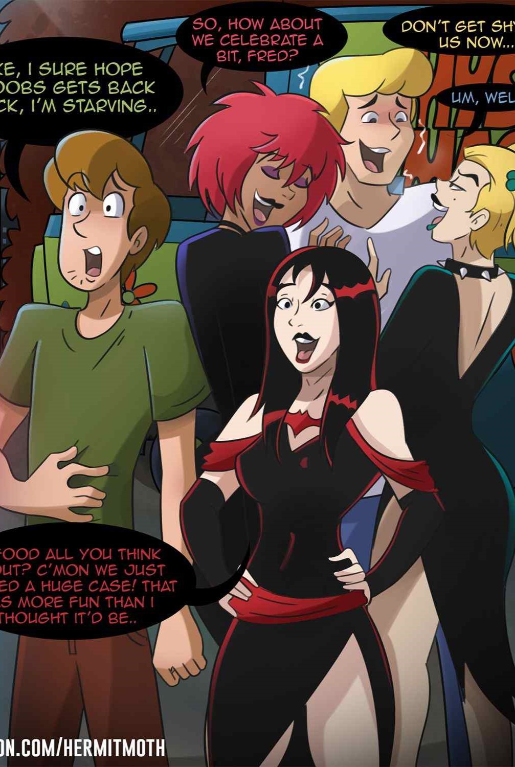 The Hex Girls porn comics - Comics Army
