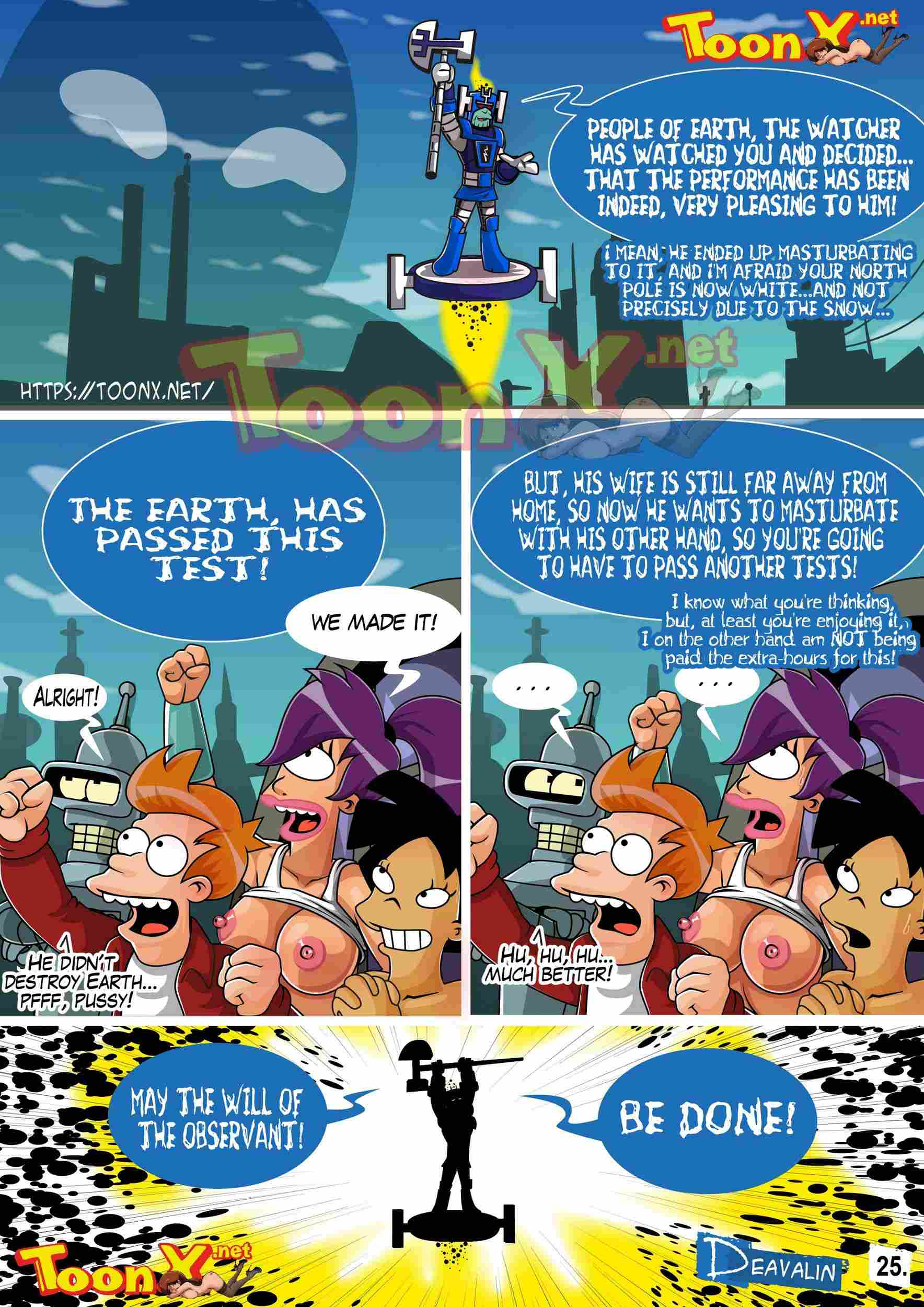 Orgy To Save The Earth (Futurama) Deavalin - Comics Army