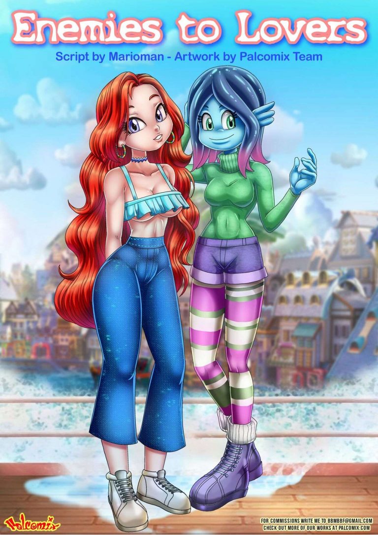 hot lesbians Queen_nerissa Ruby_gillman Enemies to Lovers Teenage_Kraken Palcomix