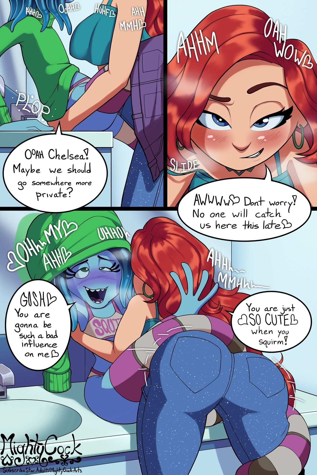 Ruby x Chelsea – MightyCockArts - Comics Army