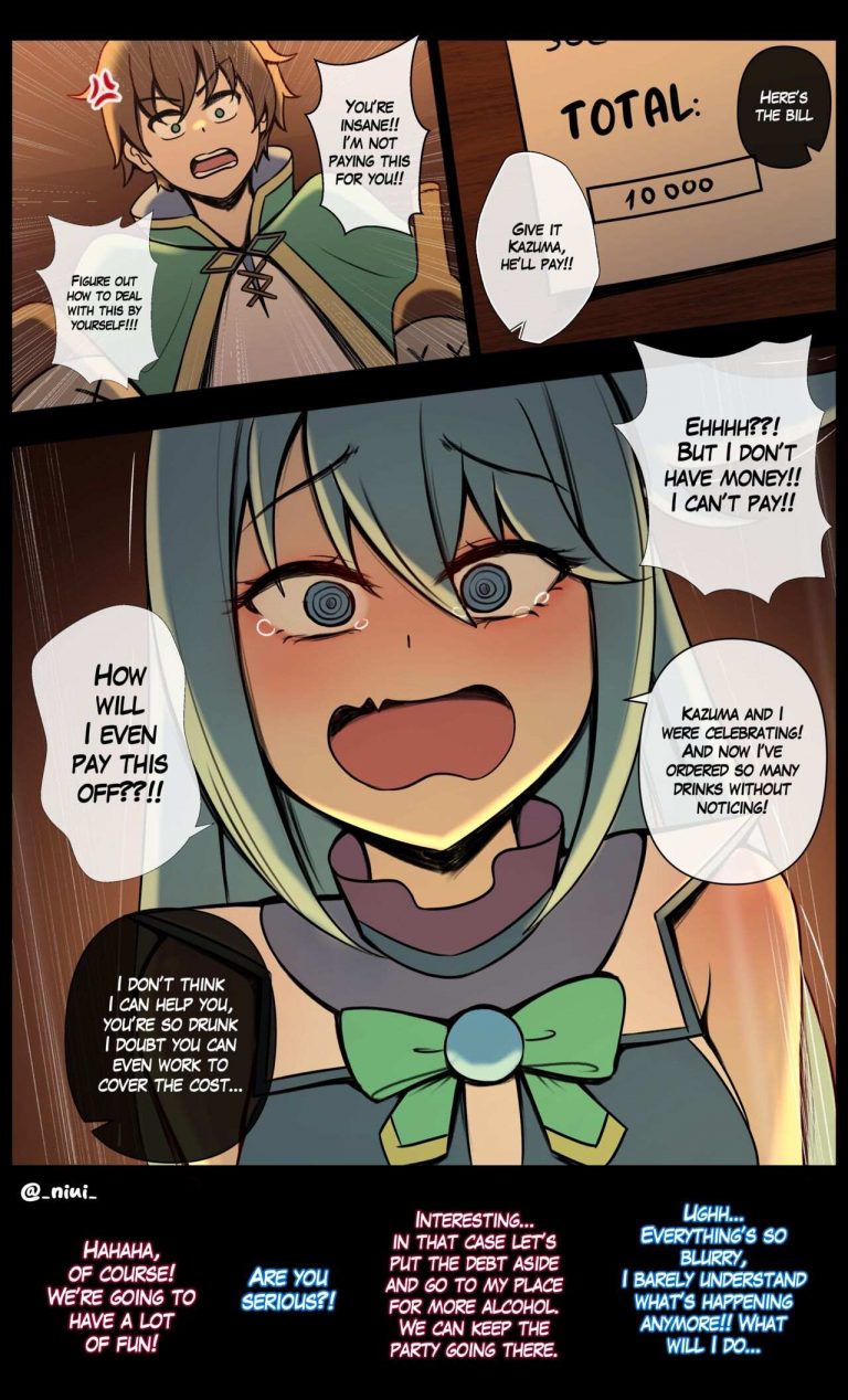 creampie Aqua’s Debt Kono_Subarashii_Sekai_ni_Syukufuku_o Niui