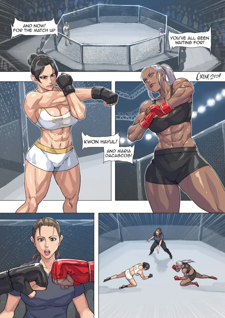 hot girls fighting Kwon_Hayul vs Maria_Dacascos Fight_Class_3 CirenK