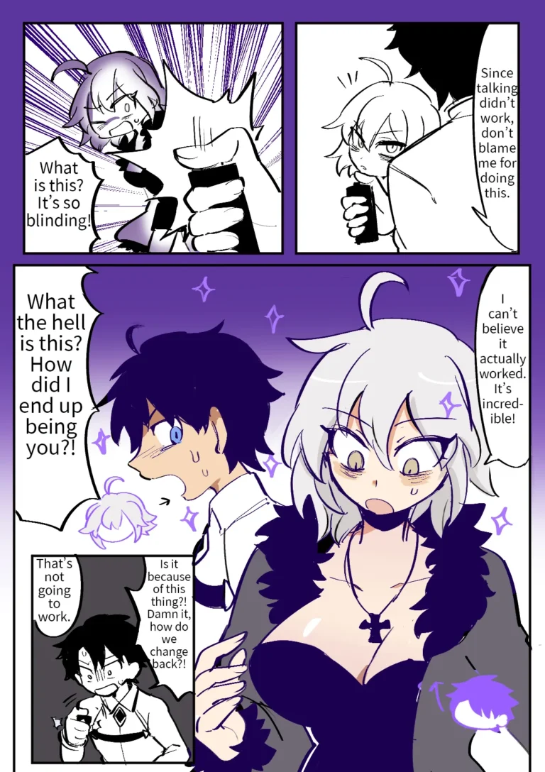 FateGrand Order Body Swap Butter_Bunny