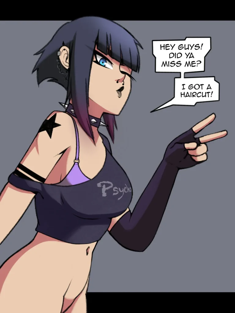 busty Goth Girl Evelynn StormKingDavid