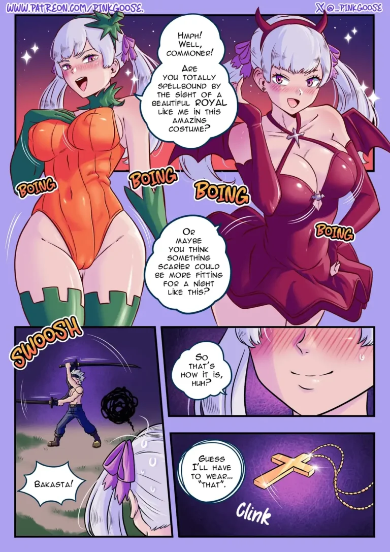 hot threesome Noelle x Asta x Nero Black_Clover PinkGoose