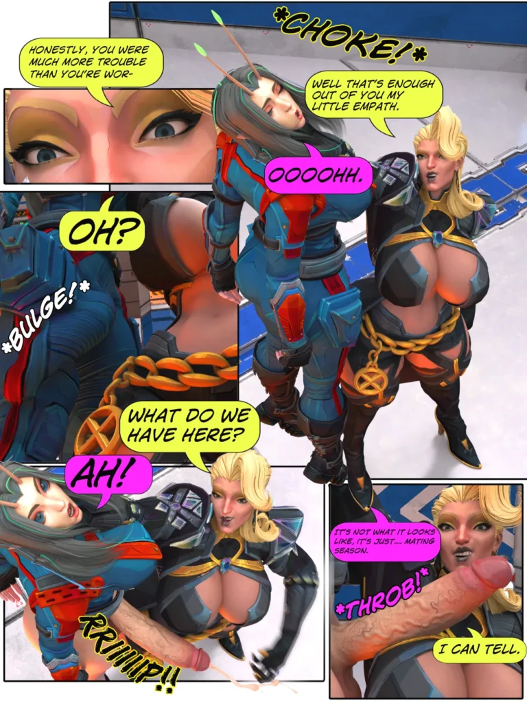 futa mantis vs emma_frost Mating Match Kazkazuma
