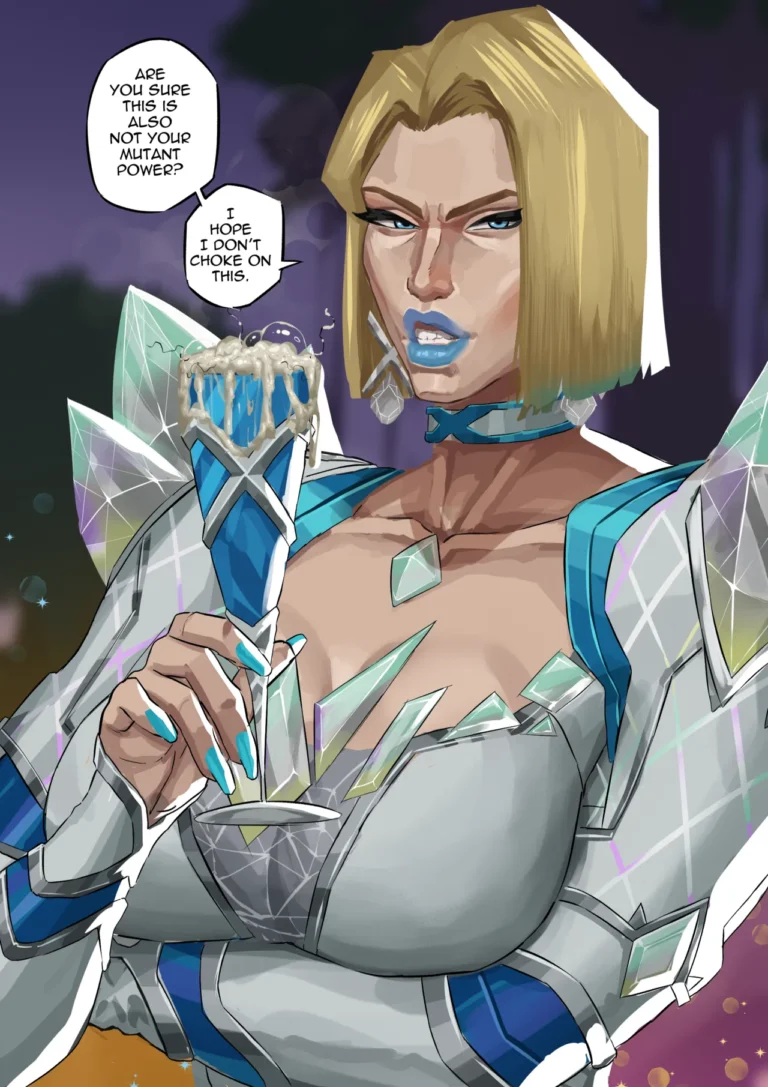 dirty dick blowjob Emma_Frost Marvel_Rivals Cyberboi