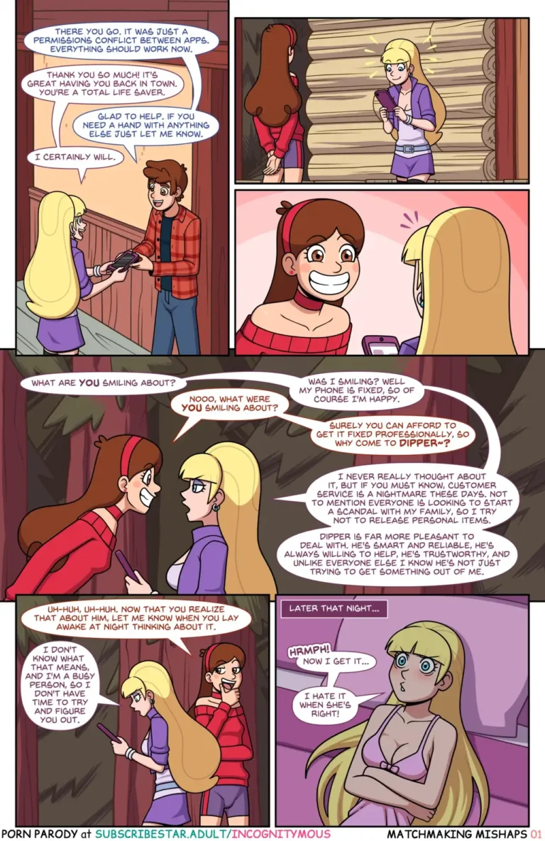 Matchmaking Mishaps Gravity_Falls rule34 Incognitymous