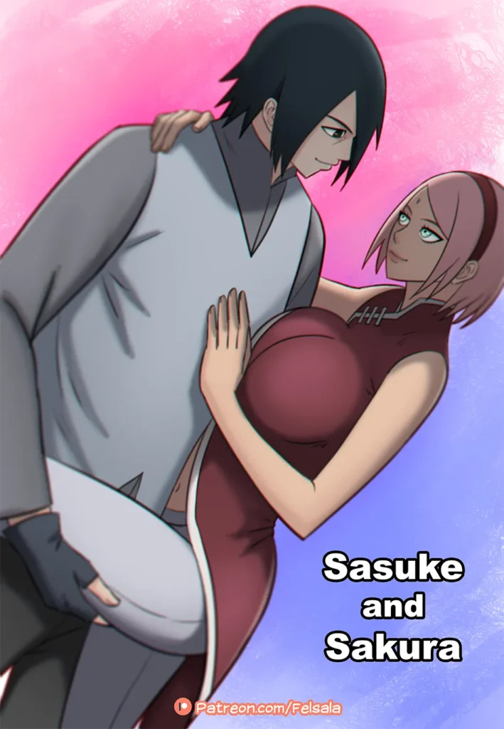 Sasuke and Sakura Naruto Felsala