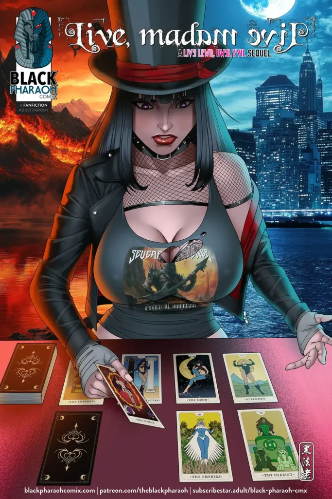 big tits Zatanna Live Madam Evil Justice_League Black_Pharaoh