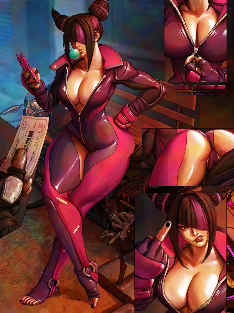 busty Juri_Han Street_Fighter AzumaArts