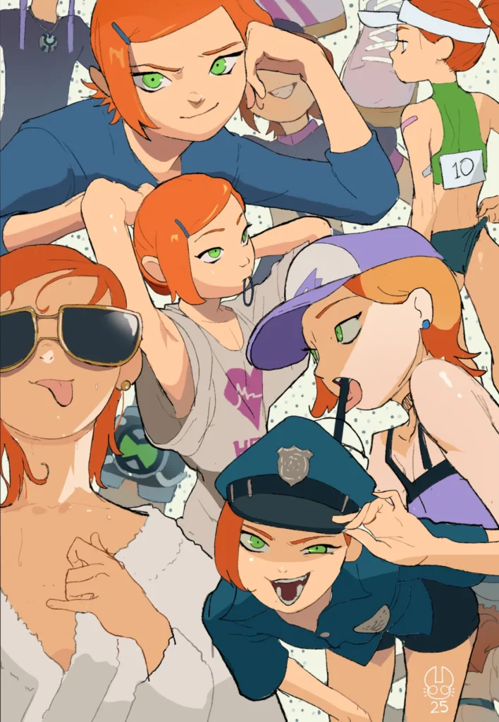 Gwen_Tennyson rule34 ben_10 Matchattea