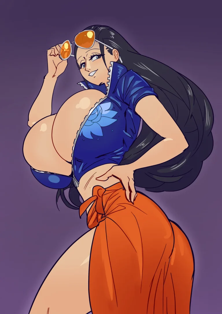 big tits nico_robin One_Piece Bathsalts1