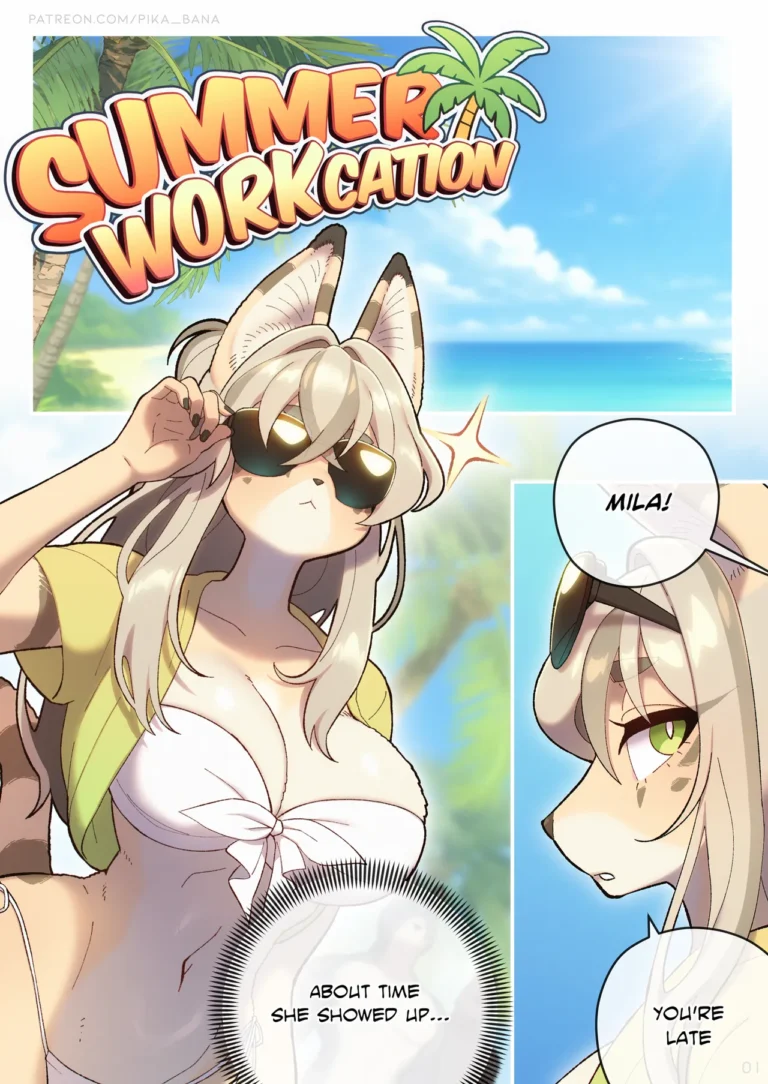 furry anal Summer Workcation Strong_Bana