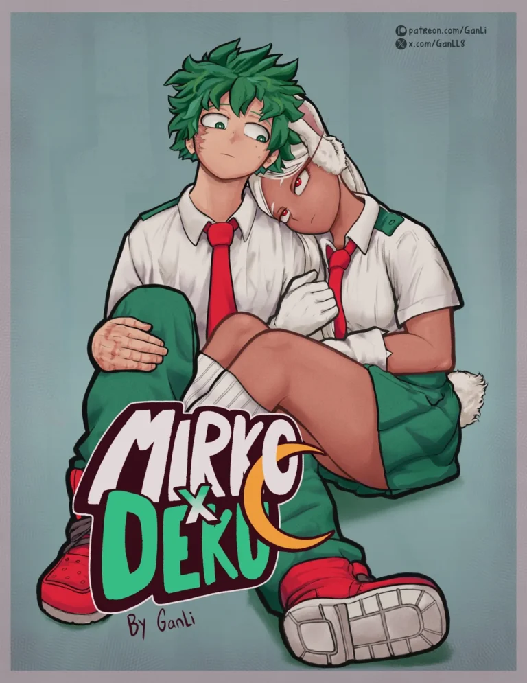 Mirko X Deku My_hero_academia Ganli