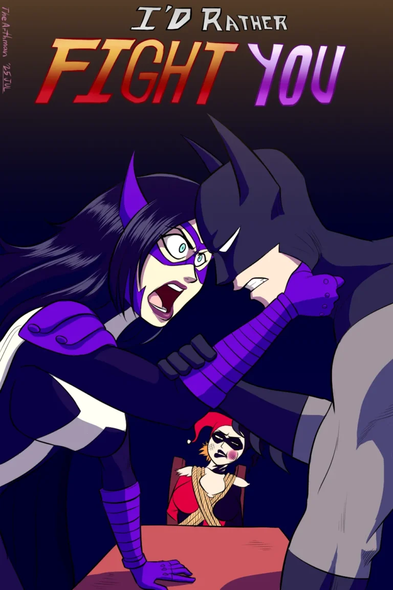 The_huntress rule34 Batman The_Arthman