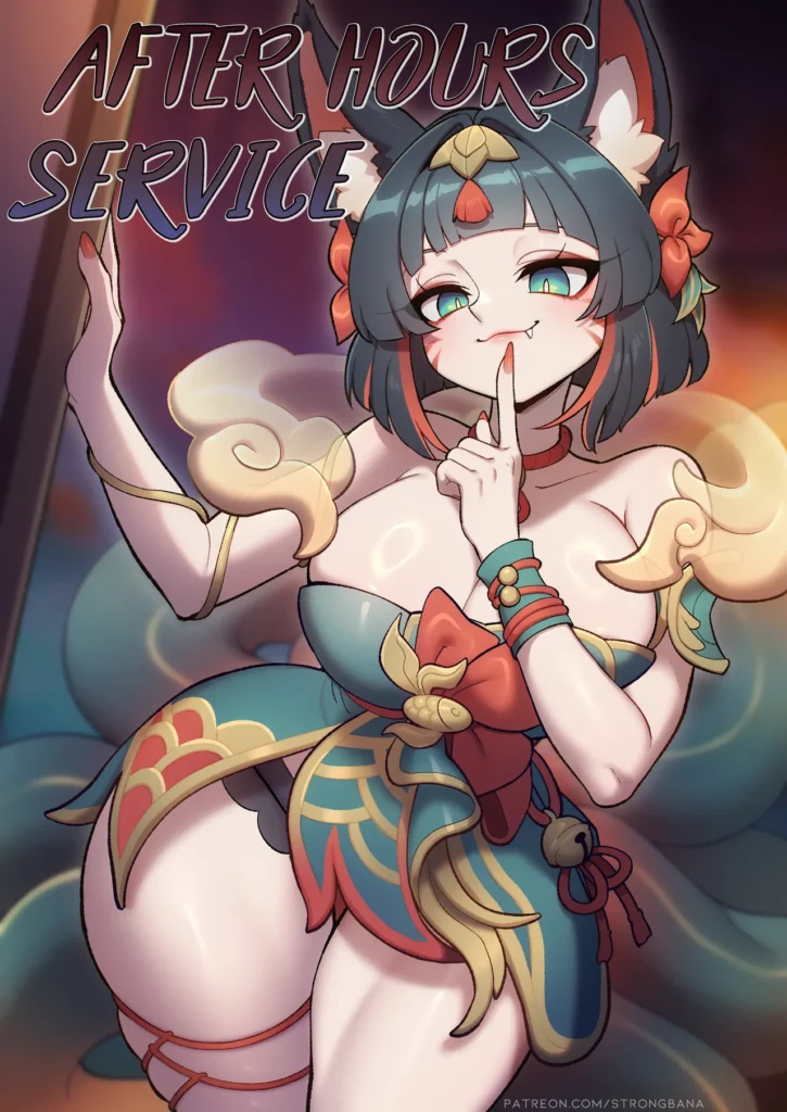 big tits ahri League_Of_Legends Strong_Bana