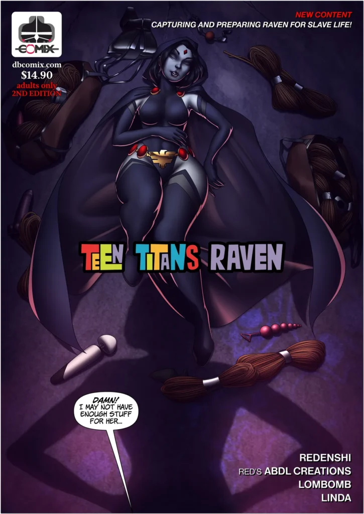 Teen_Titans Raven bondage bdsm DBComix