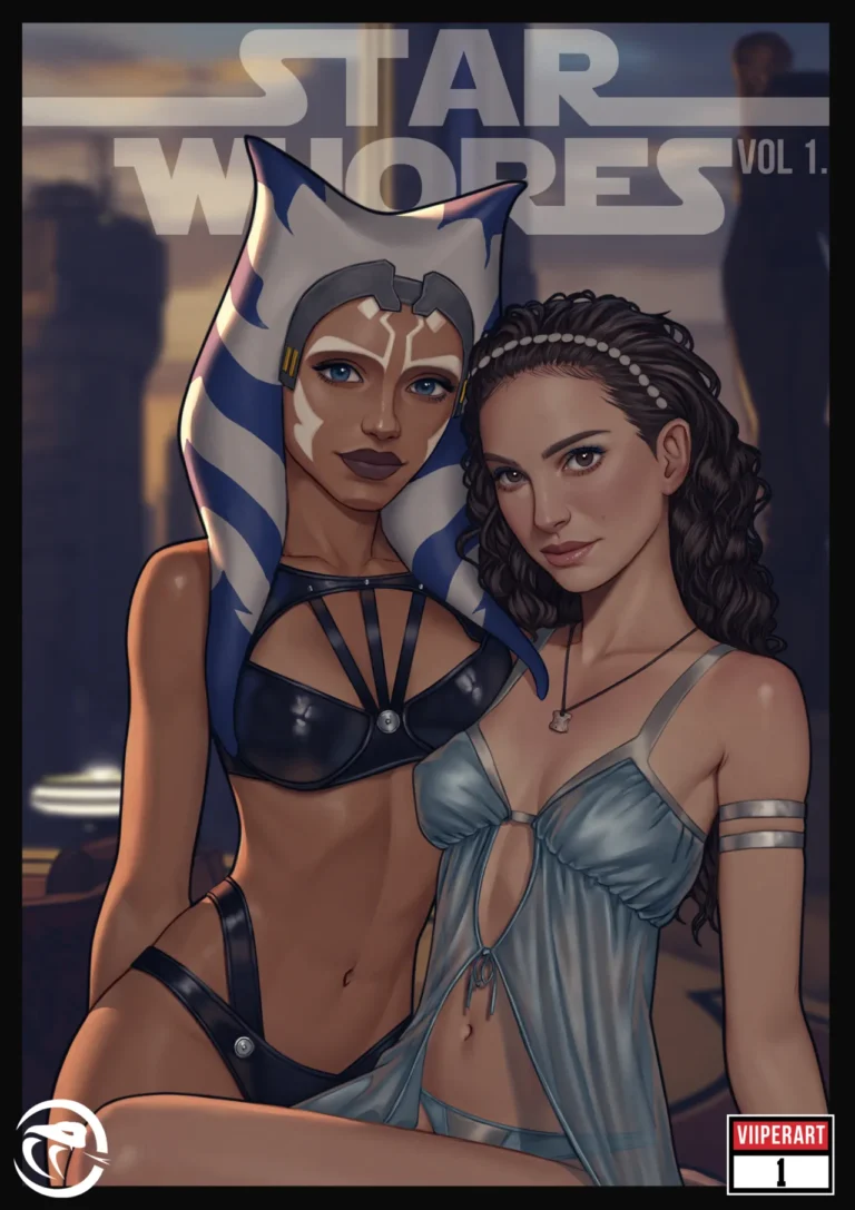 ahsoka yuri sex padme Star Whores Star_Wars ViiperArt
