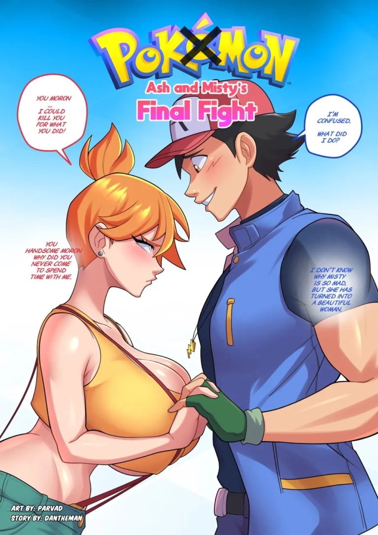 Ash and Misty big boobs Pokemon Parvad