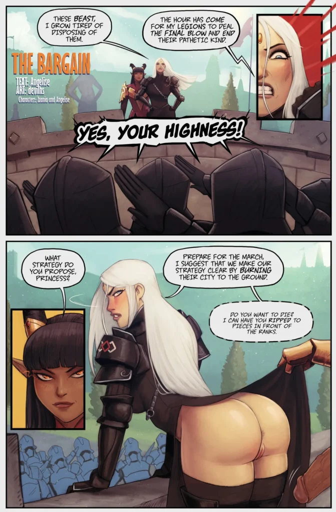 futa fucking princess the bargain DevilHS
