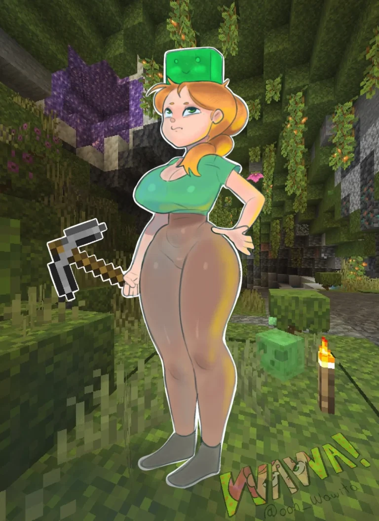 rule34 Alex & Slime Minecraft Wawita!