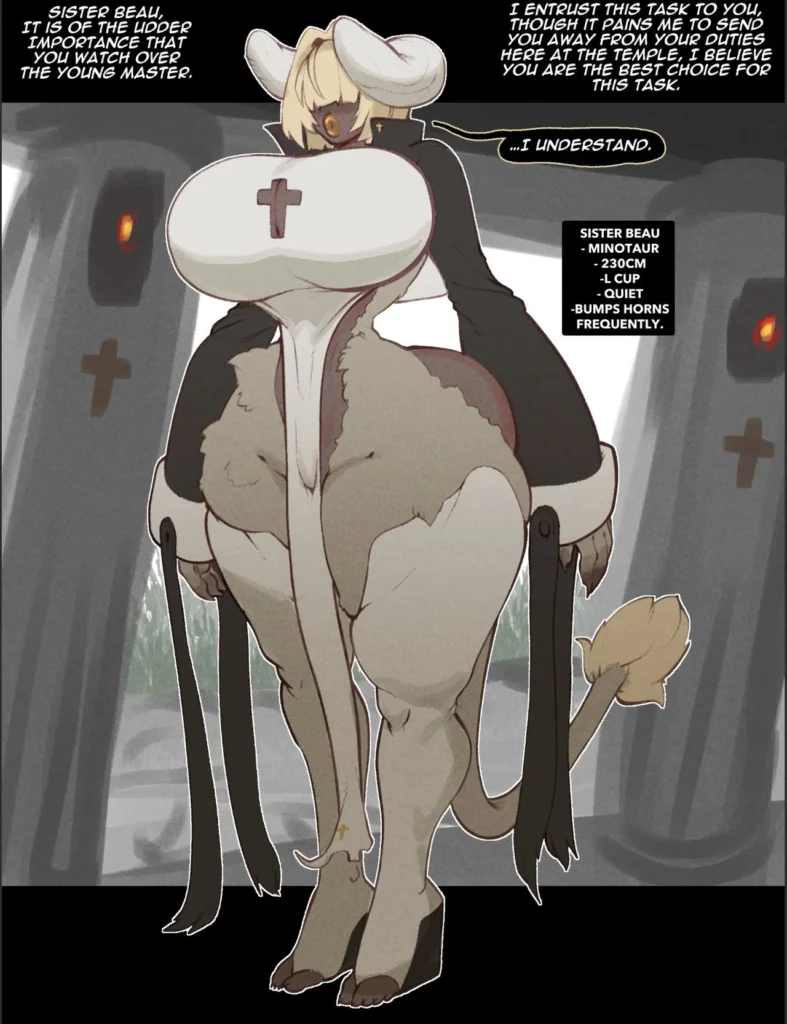 tall furry lactation Sister Beau The_Varking