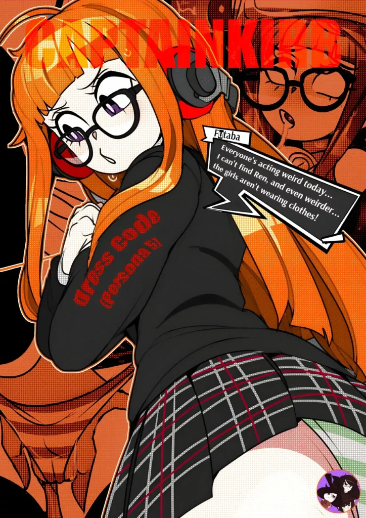 Futaba_Sakura gangbang Dress Code Persona_5 CaptainKirb