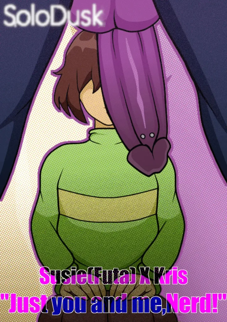 Susie Futa X Kris DeltaRune Animated SoloDusk