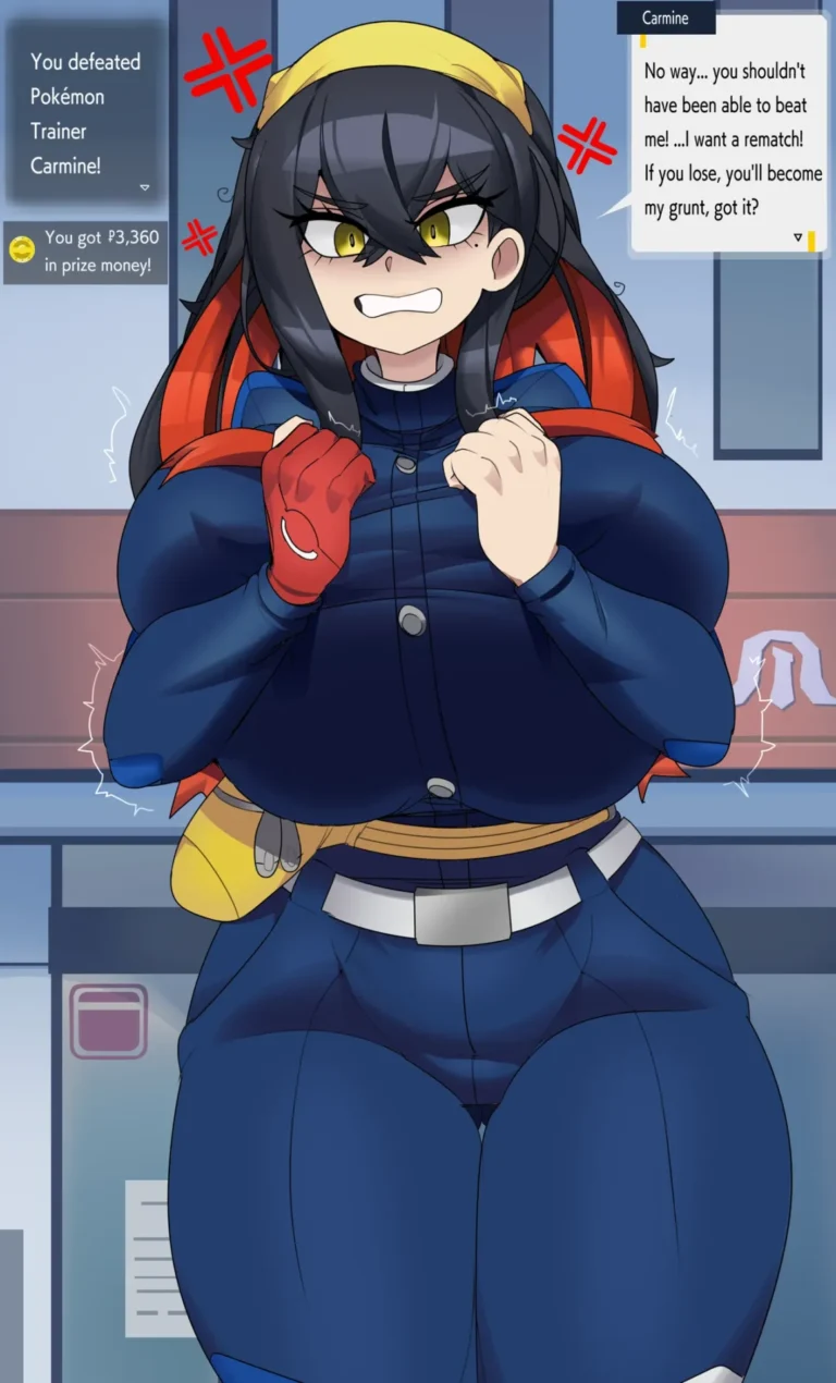 big tits Carmine Defeat Pokemon Scarlet and Violet CaptainKirb
