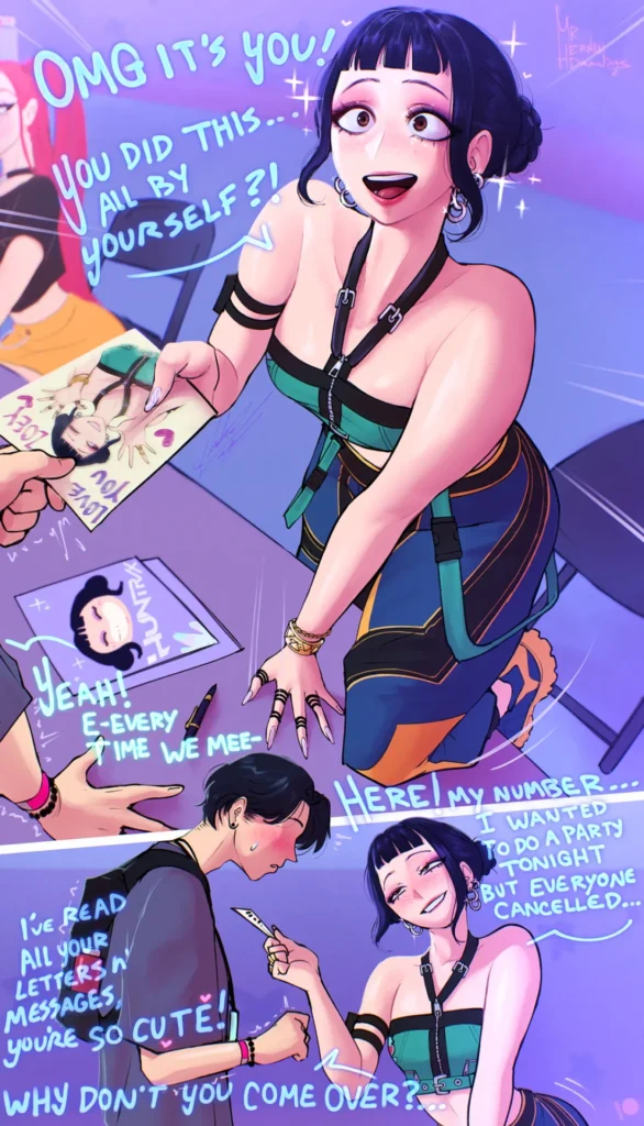 rule34 Zoey KPop_Demon_Hunters MrHernanDrawings
