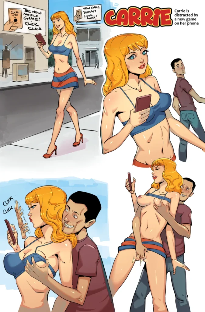 blonde girl gangbang Carrie Disclaimer