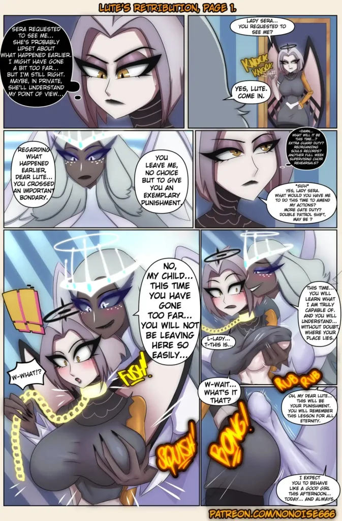 futa Sera vs Lute Hazbin_Hotel Nonoise666